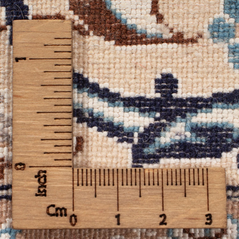Tapis persan - Nain - Premium - 214 x 135 cm - crème
