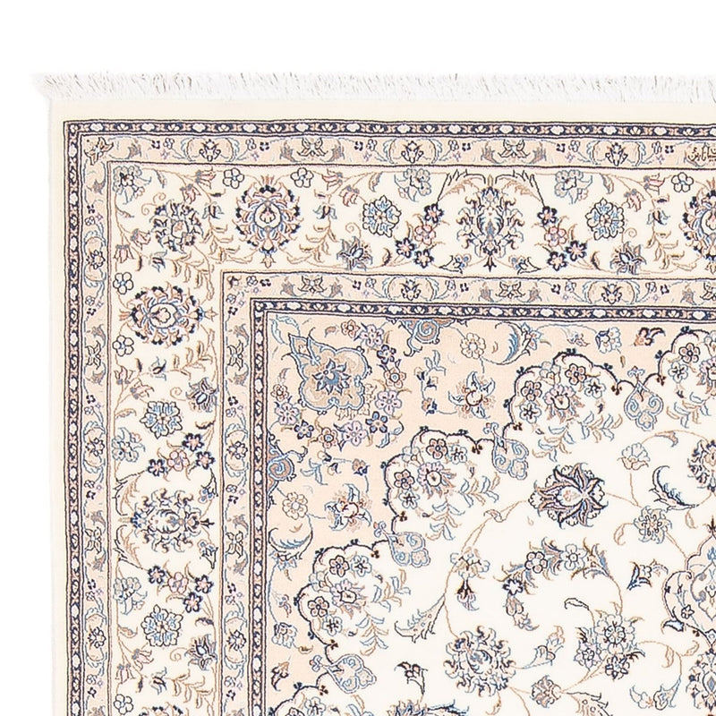 Tapis persan - Nain - Premium - 205 x 150 cm - crème