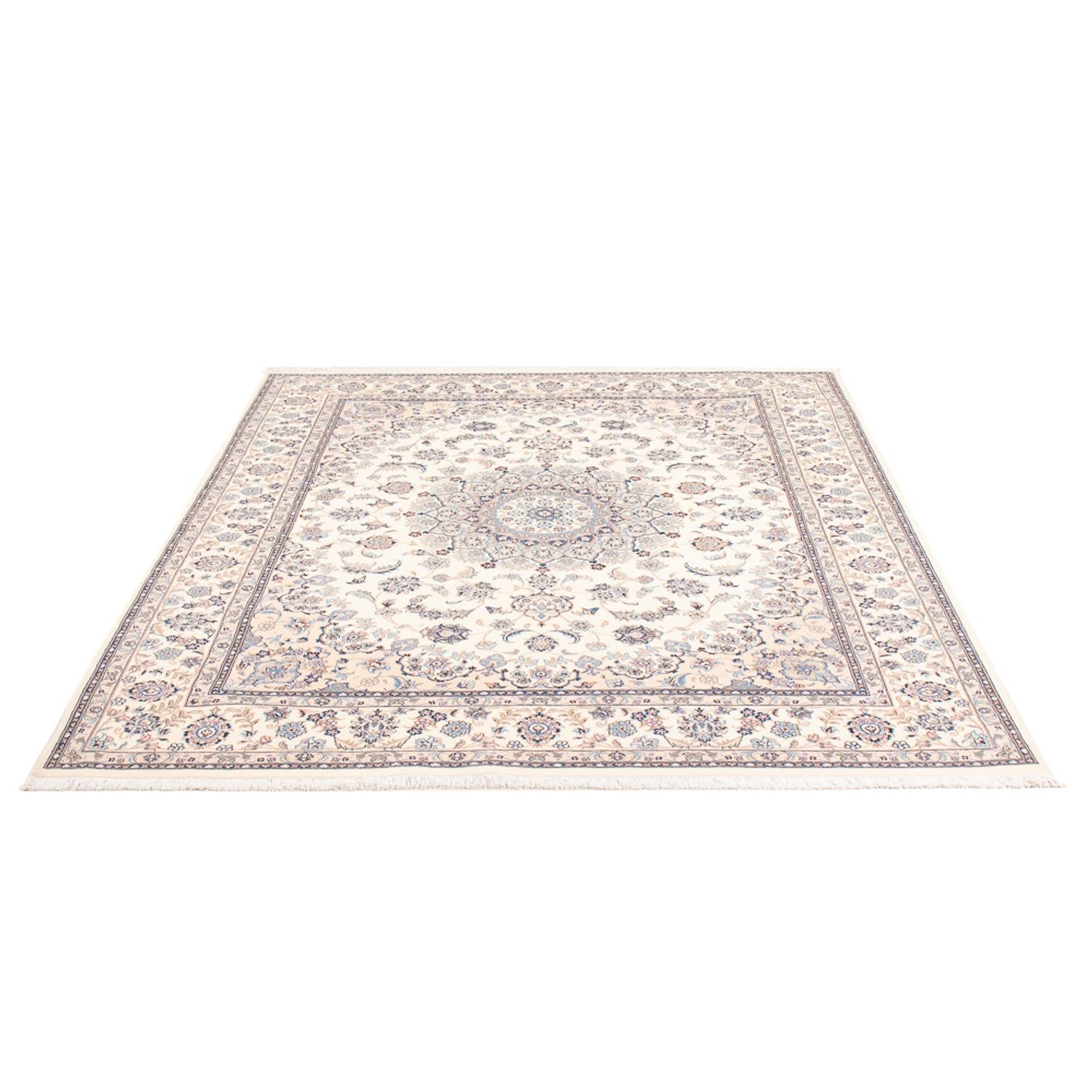 Tapis persan - Nain - Premium - 205 x 150 cm - crème