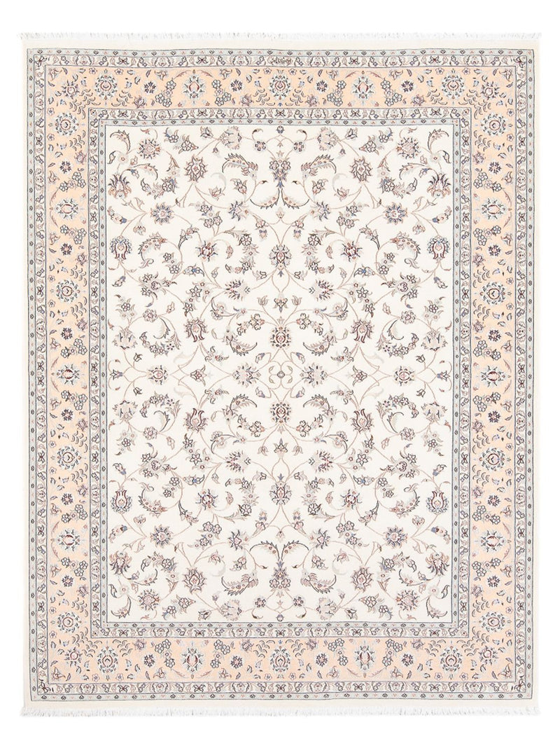 Tapis persan - Nain - Premium - 202 x 150 cm - crème