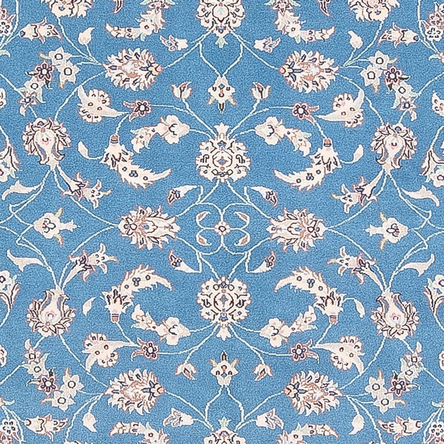 Tapis persan - Nain - Premium - 200 x 150 cm - bleu