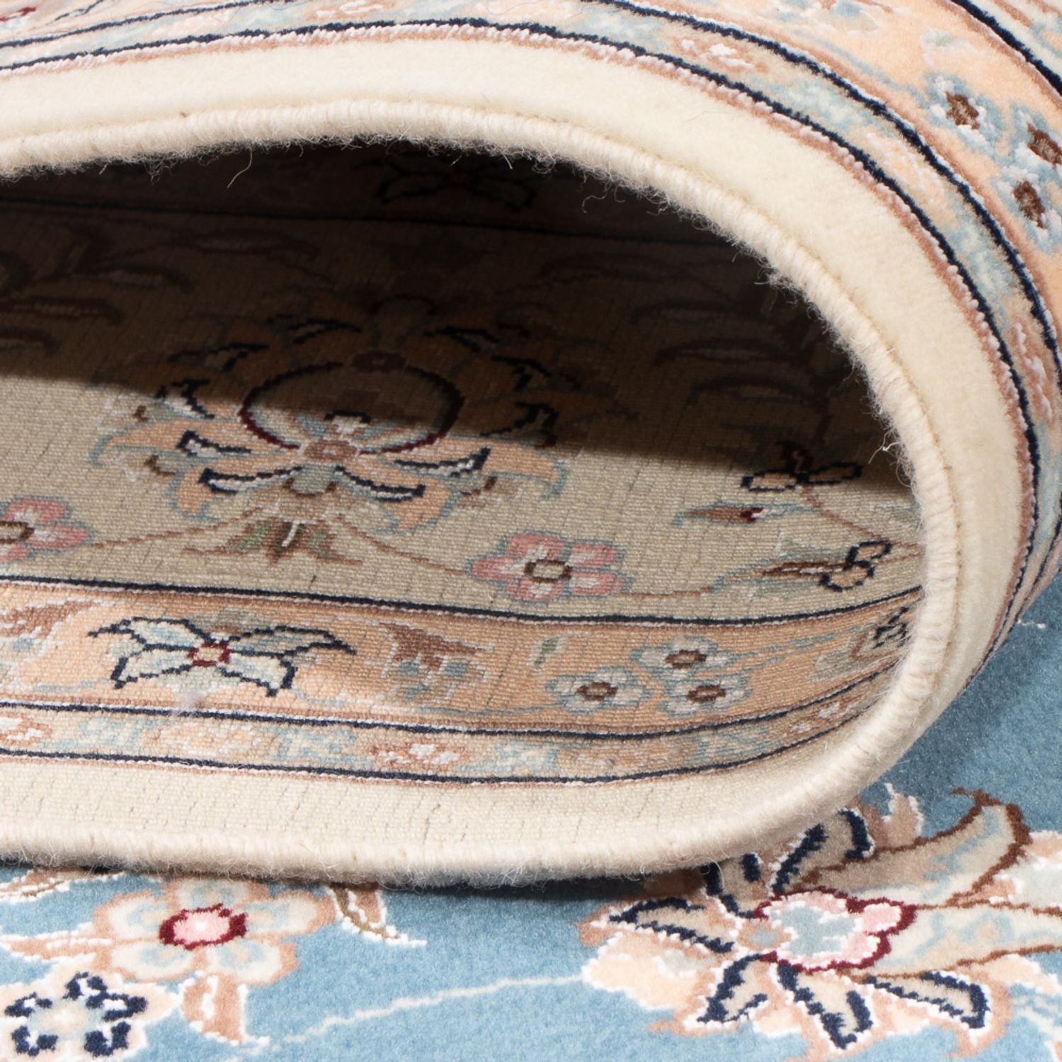Tapis persan - Nain - Premium - 208 x 150 cm - bleu