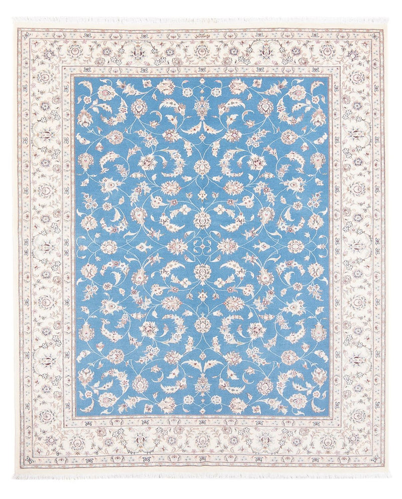 Tapis persan - Nain - Premium - 200 x 155 cm - bleu