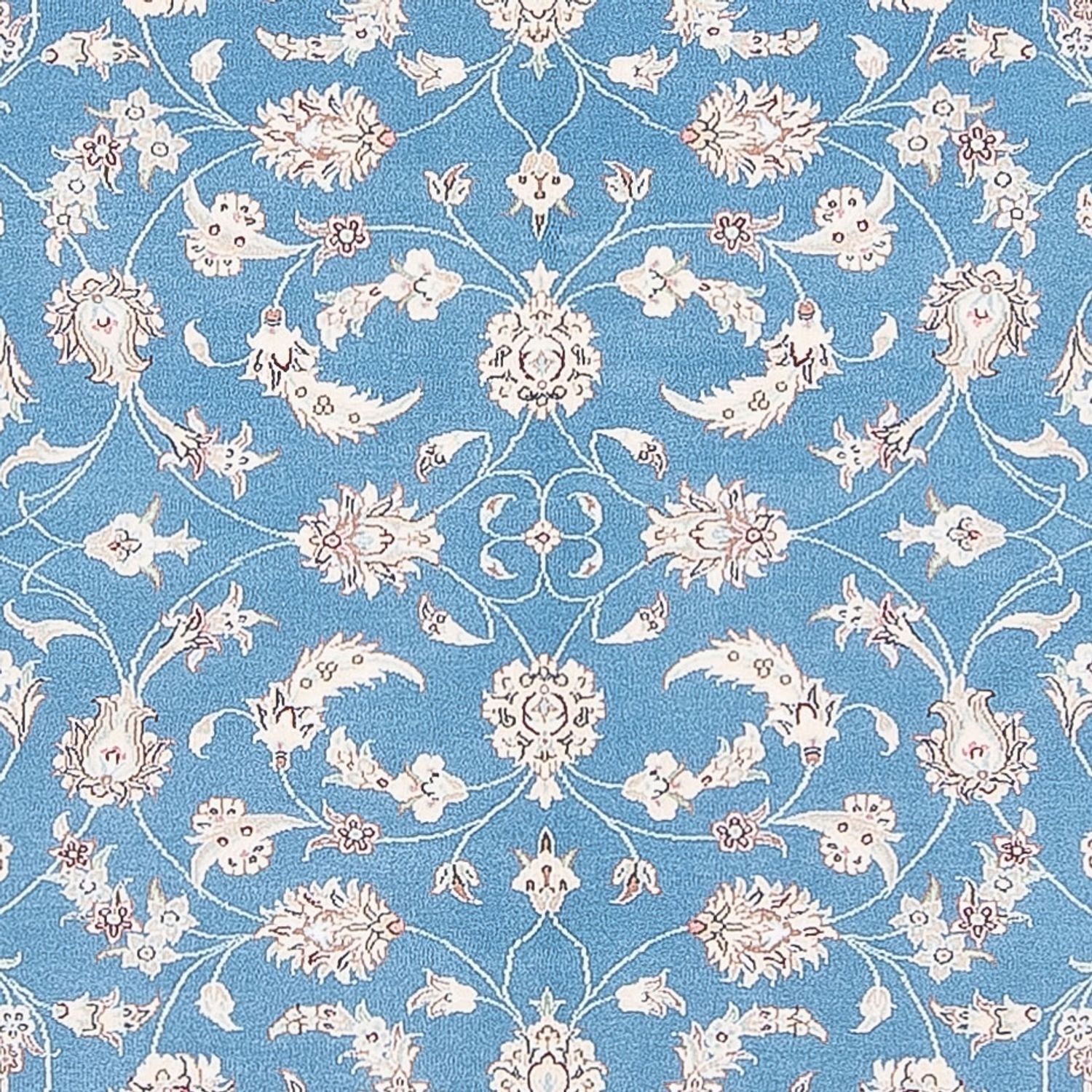 Tapis persan - Nain - Premium - 200 x 155 cm - bleu