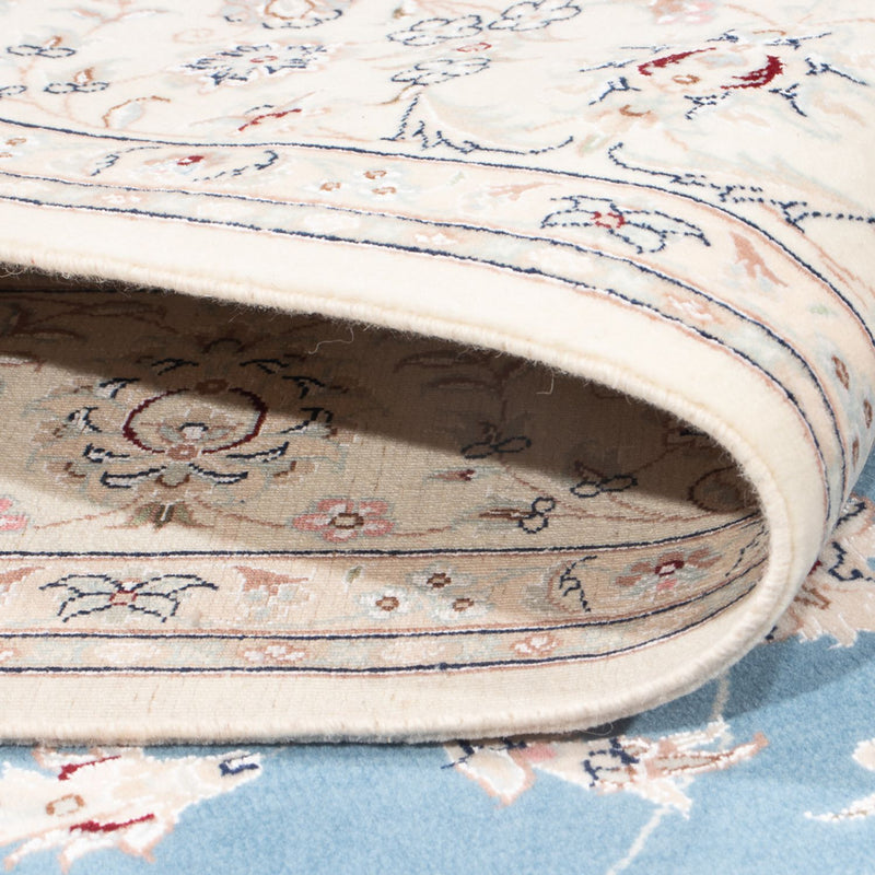 Tapis persan - Nain - Premium - 200 x 155 cm - bleu