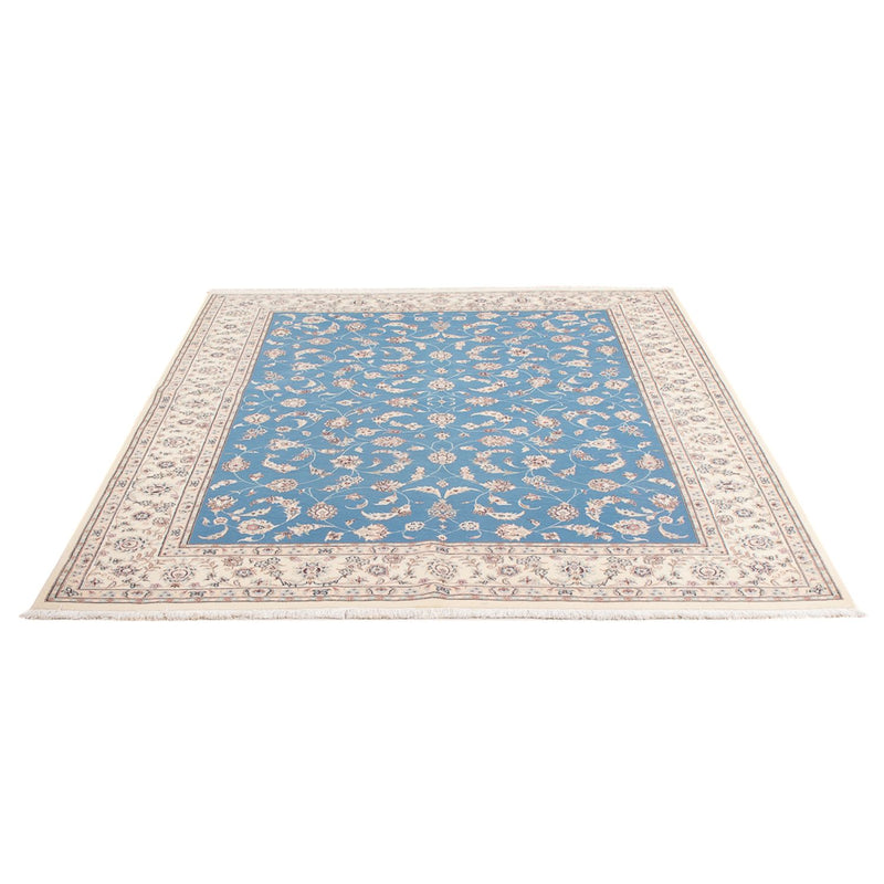 Tapis persan - Nain - Premium - 200 x 155 cm - bleu