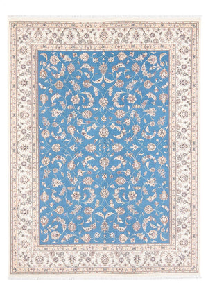 Tapis persan - Nain - Premium - 210 x 151 cm - bleu
