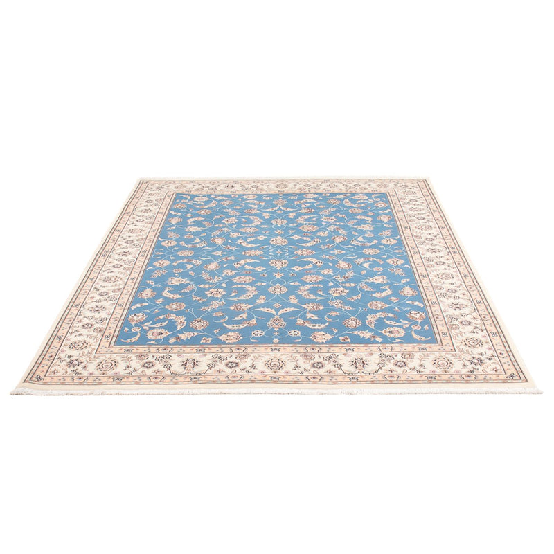 Tapis persan - Nain - Premium - 210 x 151 cm - bleu
