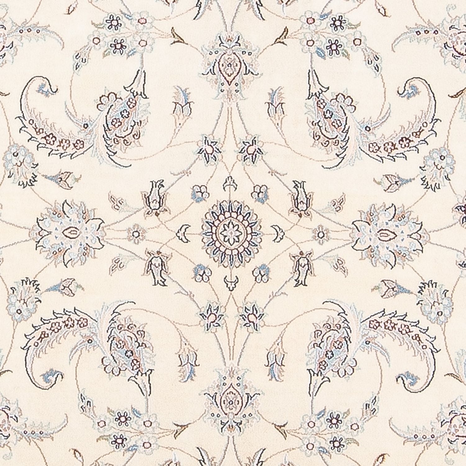 Tapis persan - Nain - Premium - 241 x 170 cm - beige clair