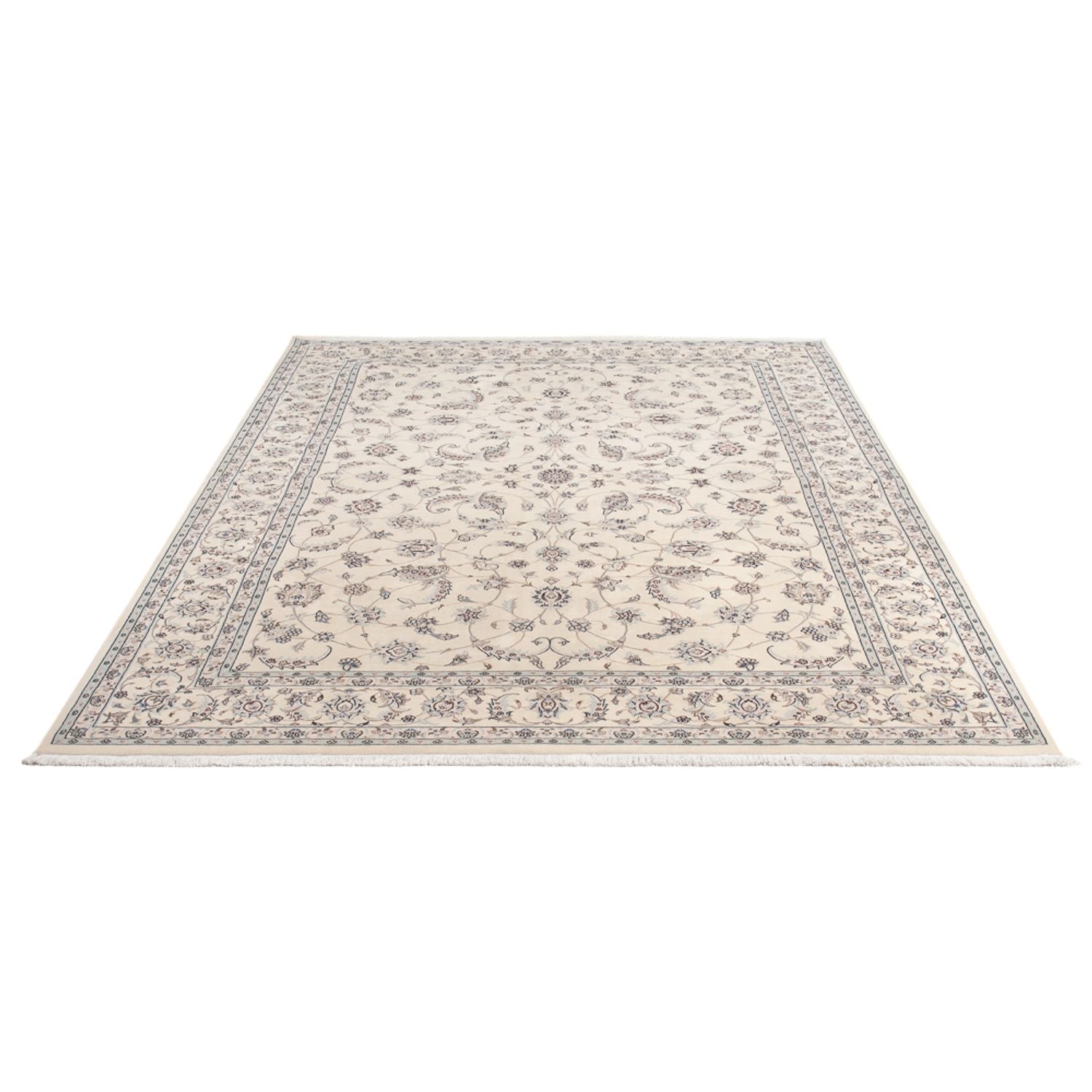 Tapis persan - Nain - Premium - 241 x 170 cm - beige clair