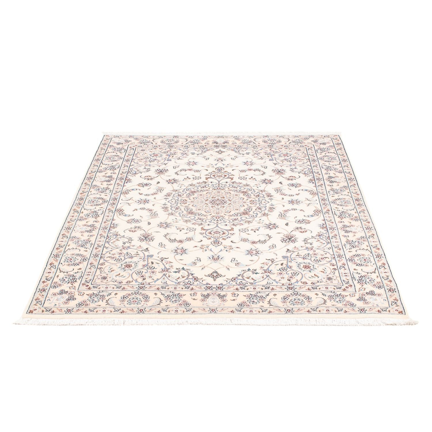 Perserteppich - Nain - Premium - 158 x 111 cm - creme