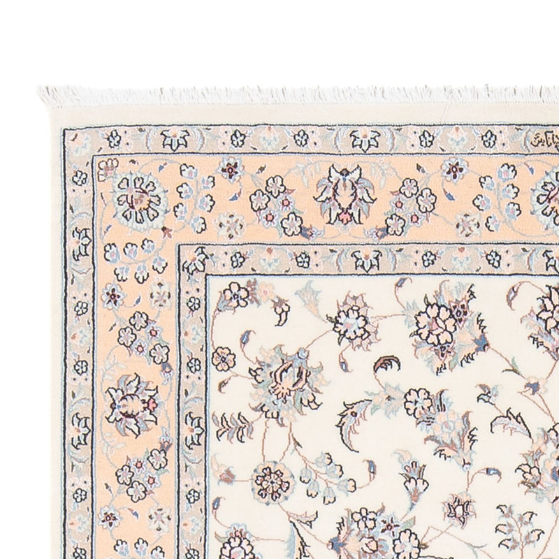 Perserteppich - Nain - Premium - 160 x 110 cm - creme