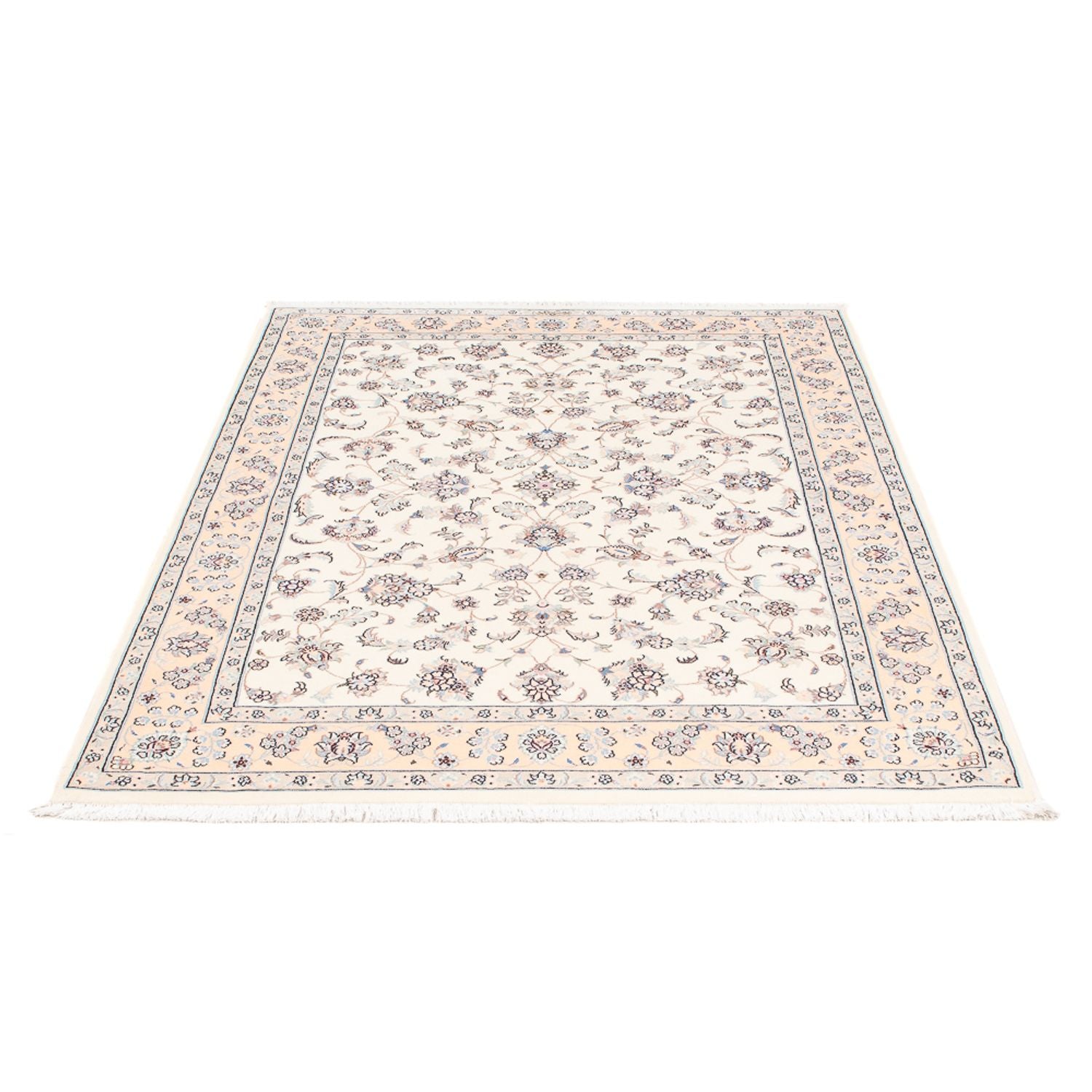 Perserteppich - Nain - Premium - 160 x 110 cm - creme