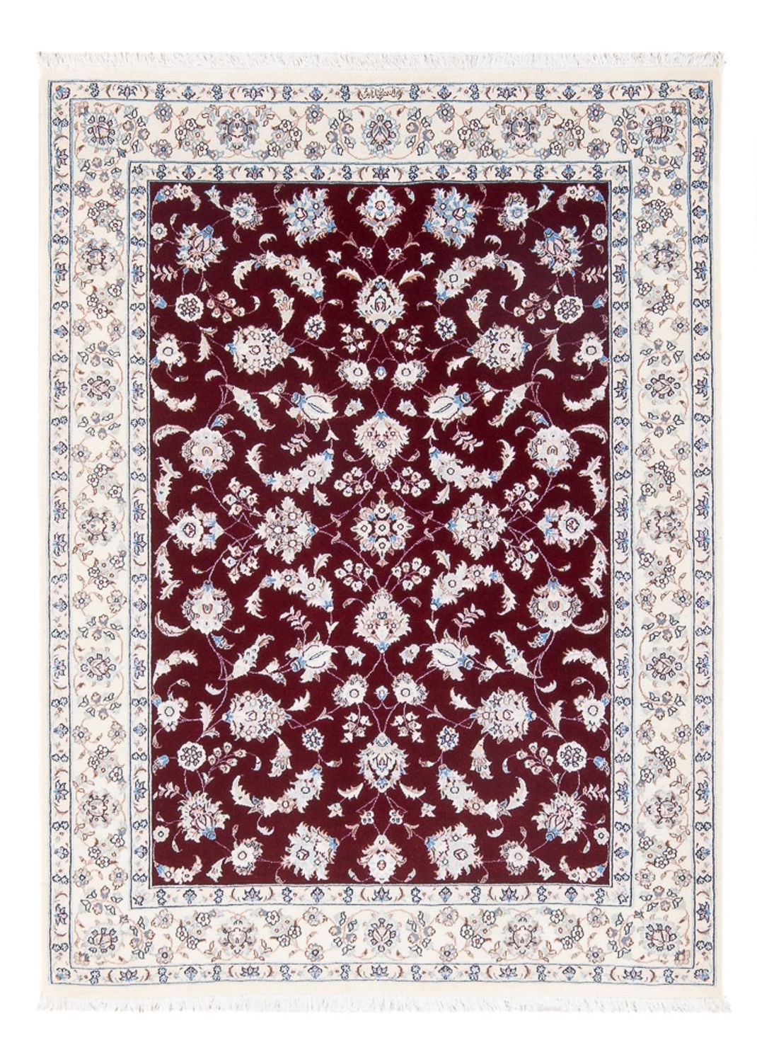 Perserteppich - Nain - Premium - 153 x 108 cm - rot