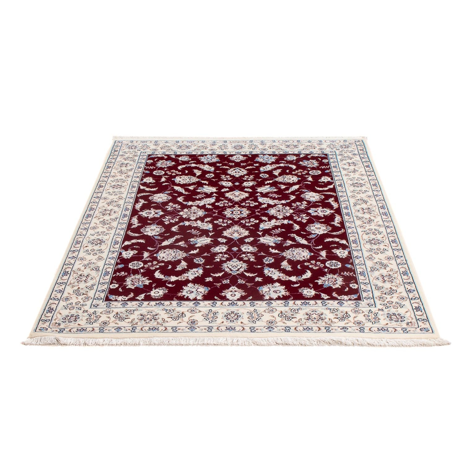 Perserteppich - Nain - Premium - 153 x 108 cm - rot