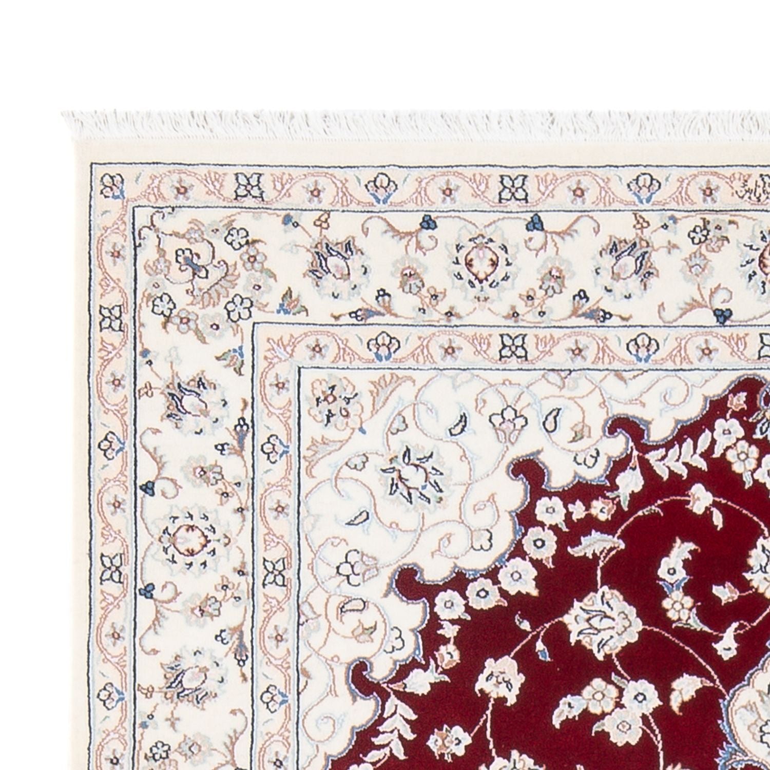 Perserteppich - Nain - Premium - 157 x 110 cm - rot
