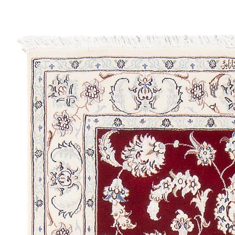 Perserteppich - Nain - Premium - 125 x 83 cm - rot