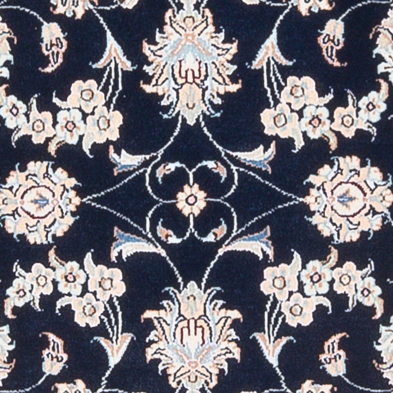 Perserteppich - Nain - Premium - 120 x 81 cm - dunkelblau