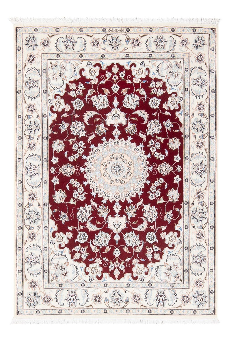 Perserteppich - Nain - Premium - 120 x 80 cm - rot