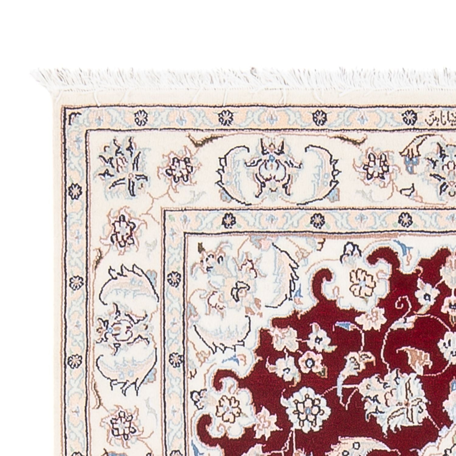 Perserteppich - Nain - Premium - 120 x 80 cm - rot