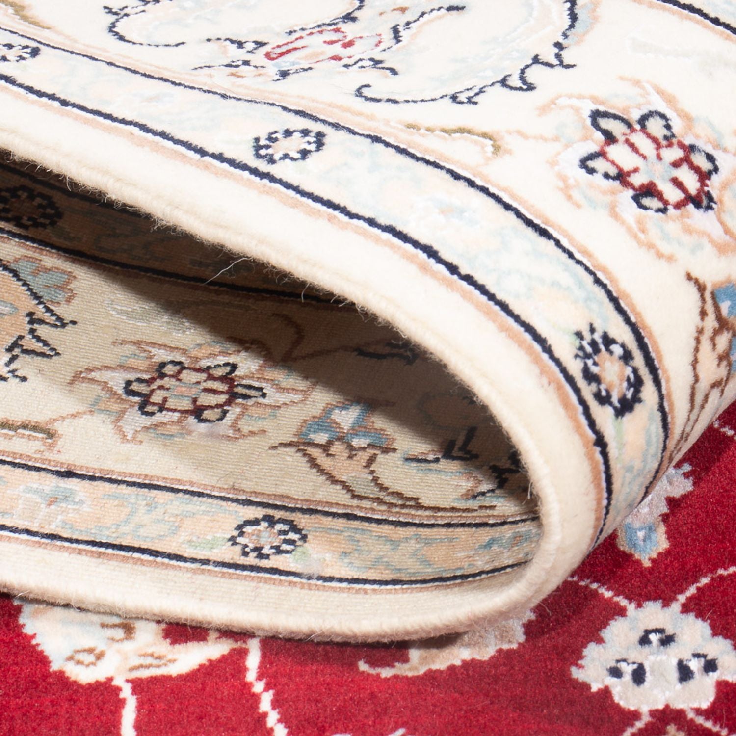 Perserteppich - Nain - Premium - 120 x 80 cm - rot
