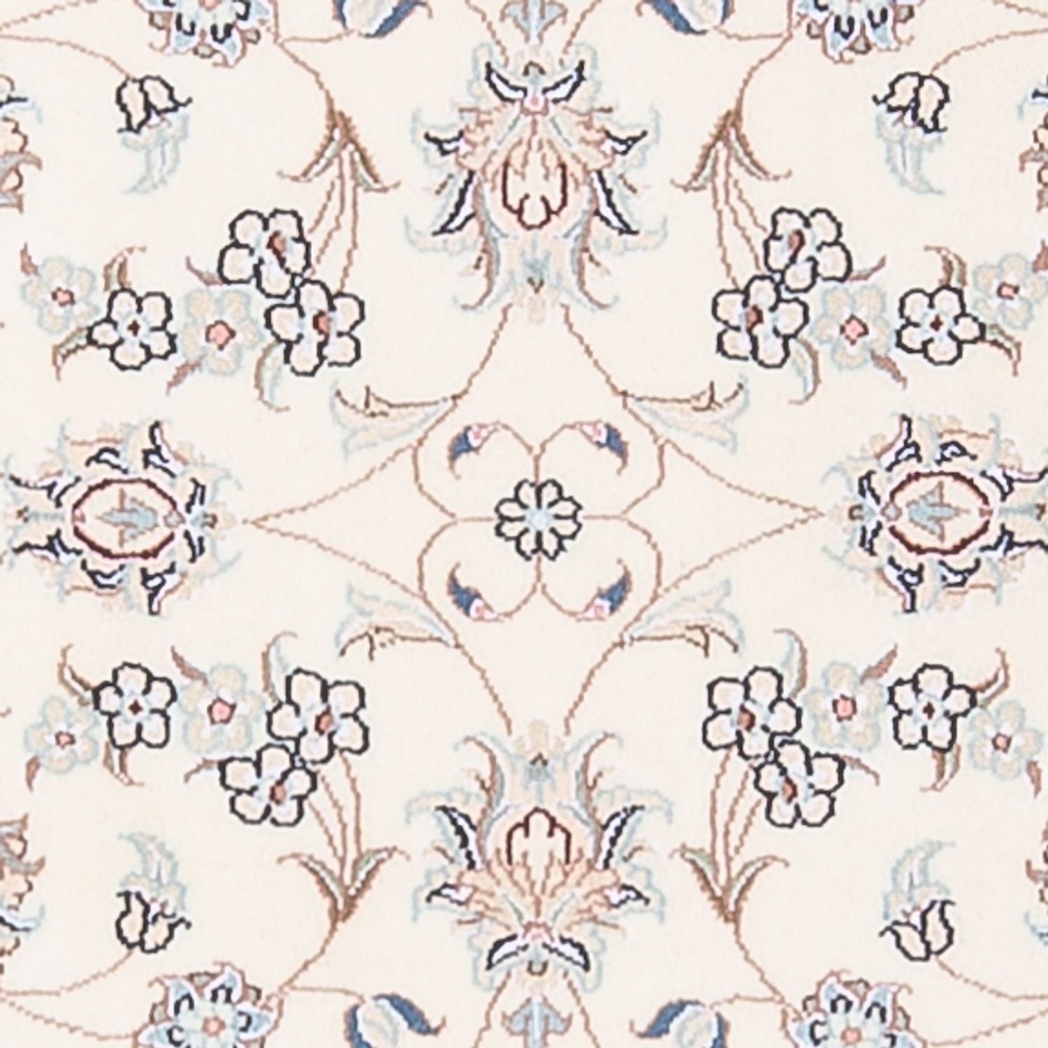 Tapis persan - Nain - Premium - 121 x 82 cm - crème