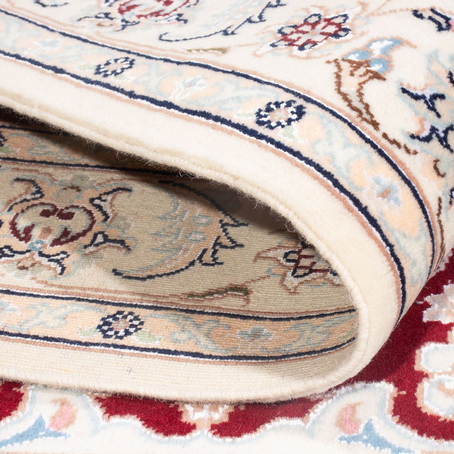 Tapis persan - Nain - Premium - 114 x 84 cm - rouge