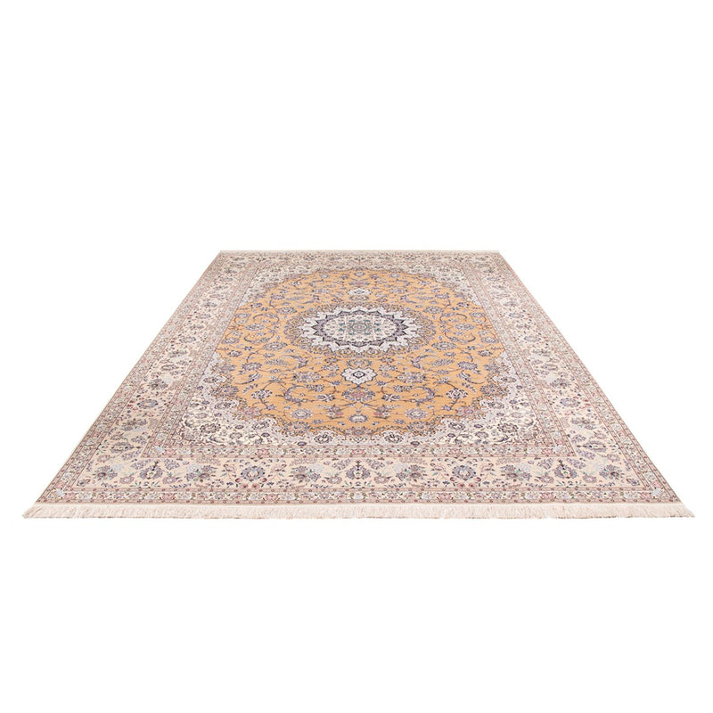 Tapis persan - Nain - Premium - 361 x 252 cm - saumon