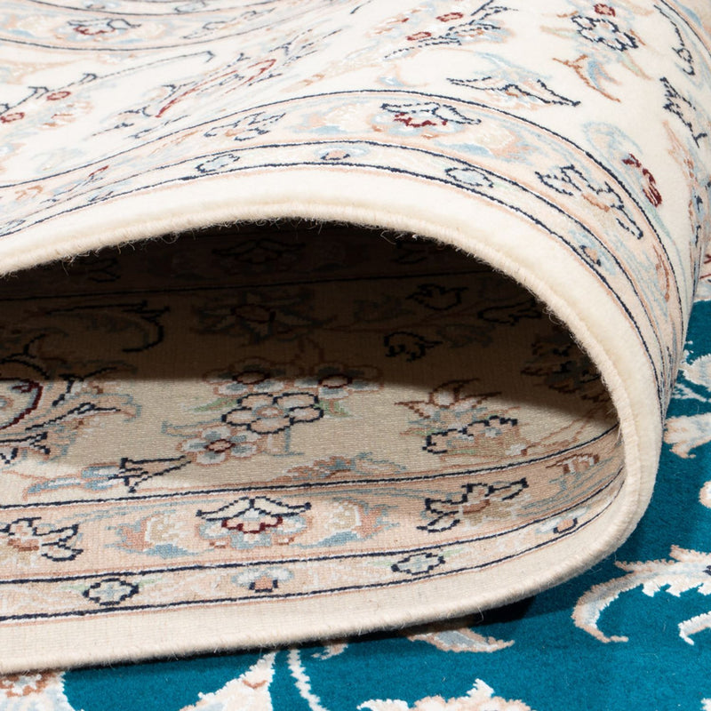 Tapis persan - Nain - 300 x 200 cm - vert