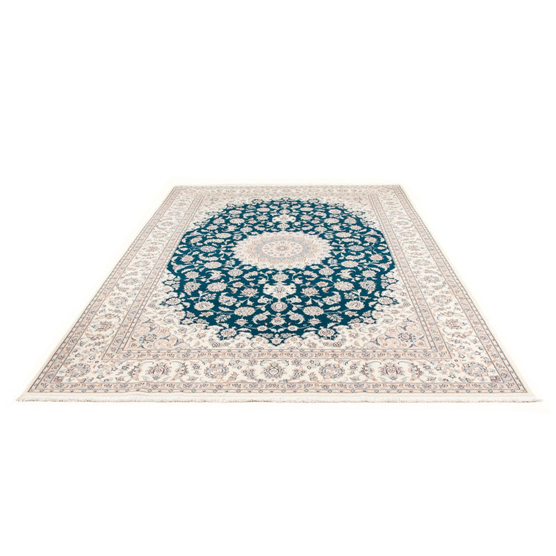 Tapis persan - Nain - 300 x 200 cm - vert