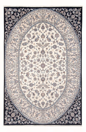 Tapis persan - Nain - 295 x 202 cm - crème
