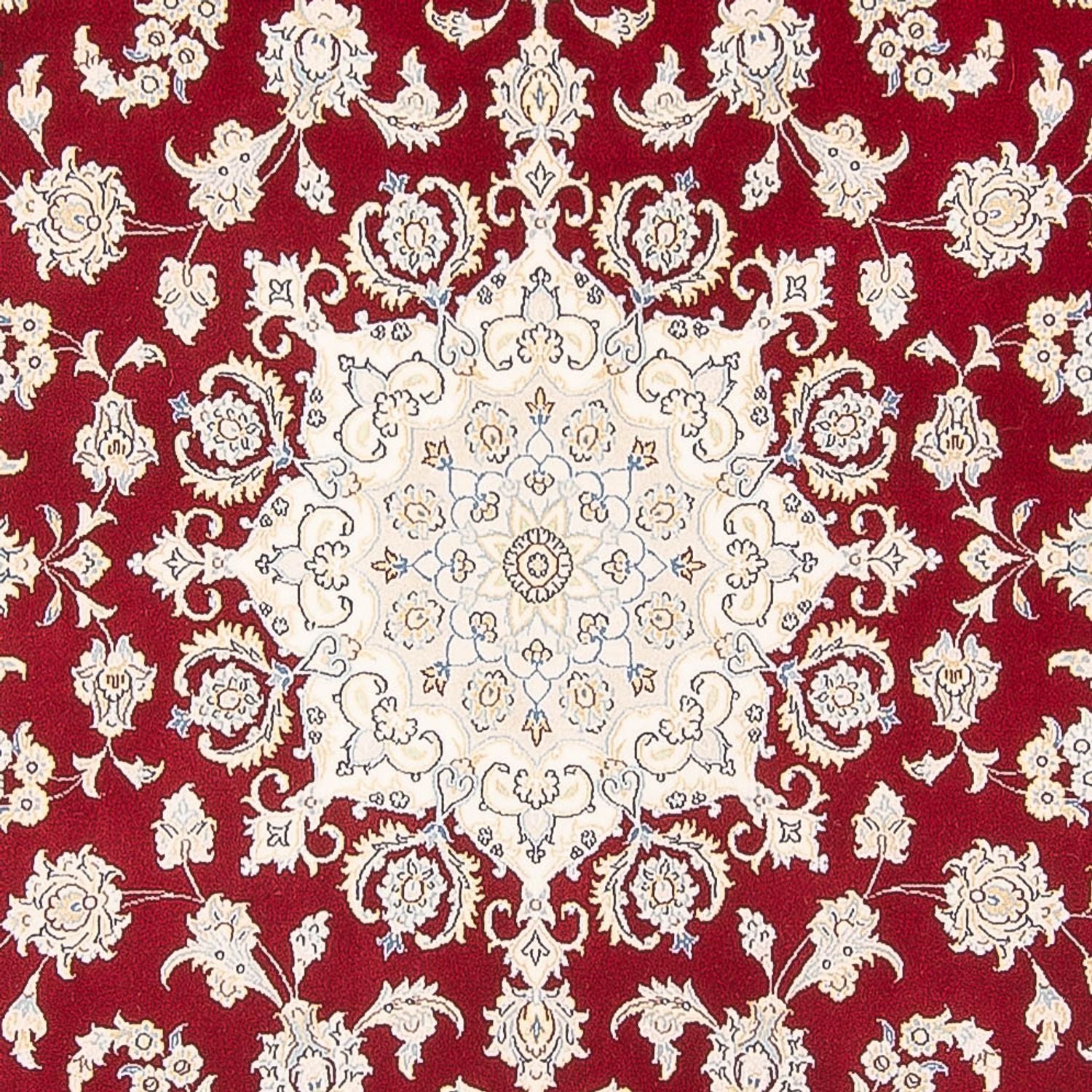 Tapis persan - Nain - 298 x 196 cm - rouge