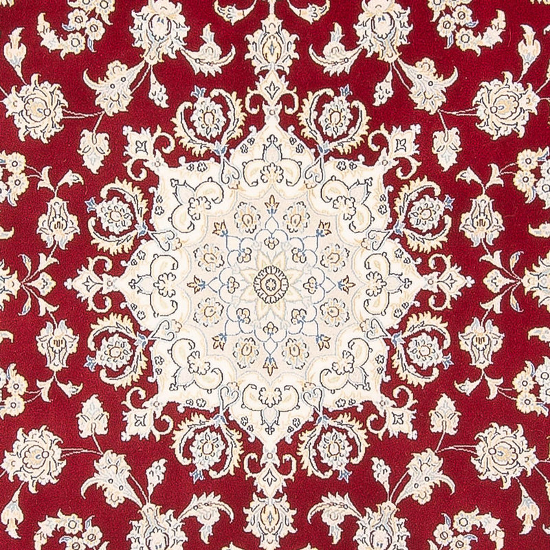 Tapis persan - Nain - 298 x 196 cm - rouge