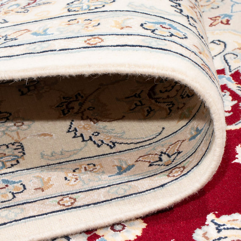 Tapis persan - Nain - 298 x 196 cm - rouge