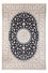 Tapis persan - Nain - 355 x 248 cm - bleu foncé