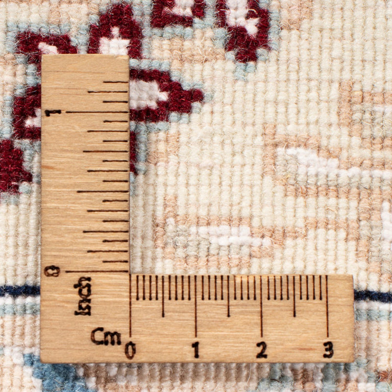 Tapis persan - Nain - 304 x 198 cm - bleu clair