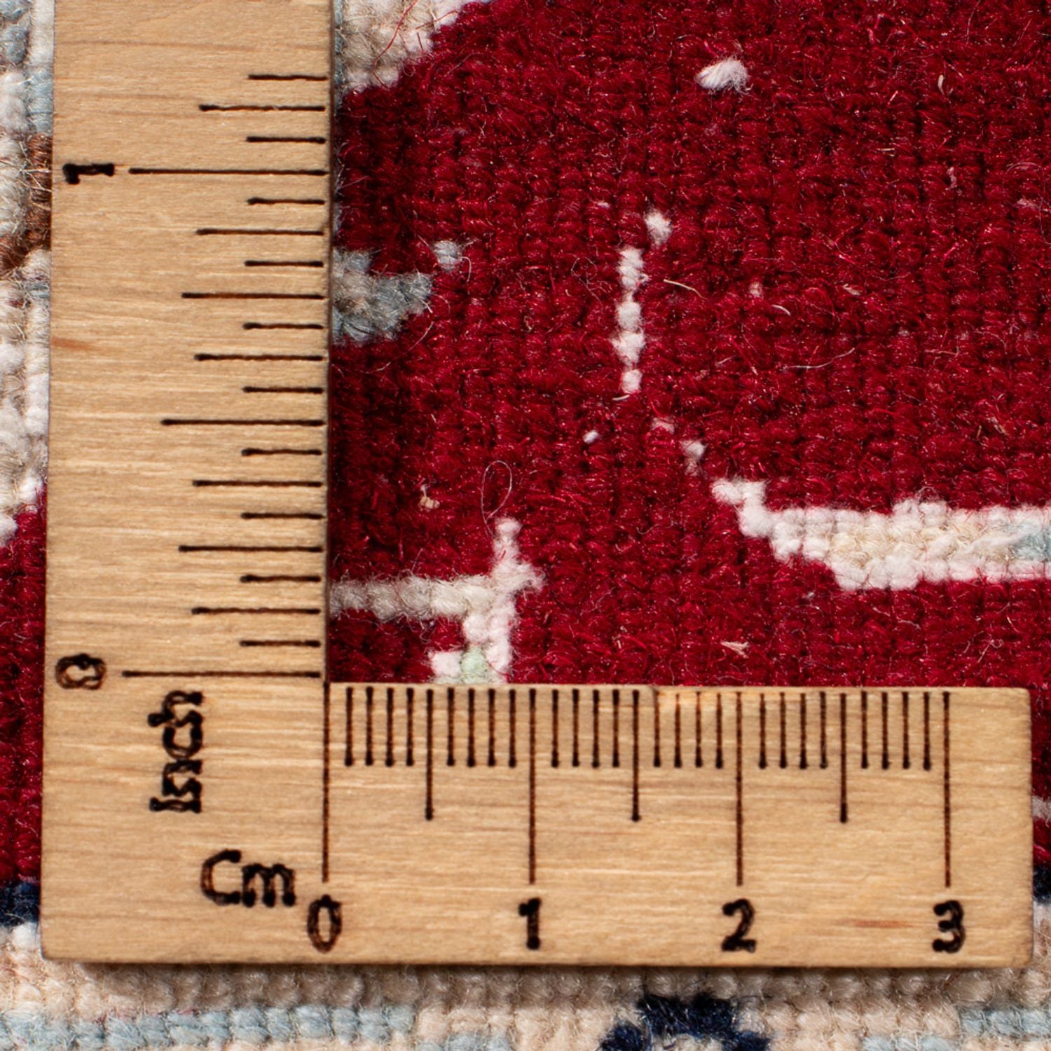 Tapis persan - Nain - 296 x 198 cm - bleu foncé