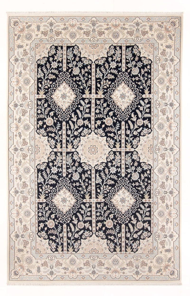 Perserteppich - Nain - Premium - 294 x 198 cm - dunkelblau