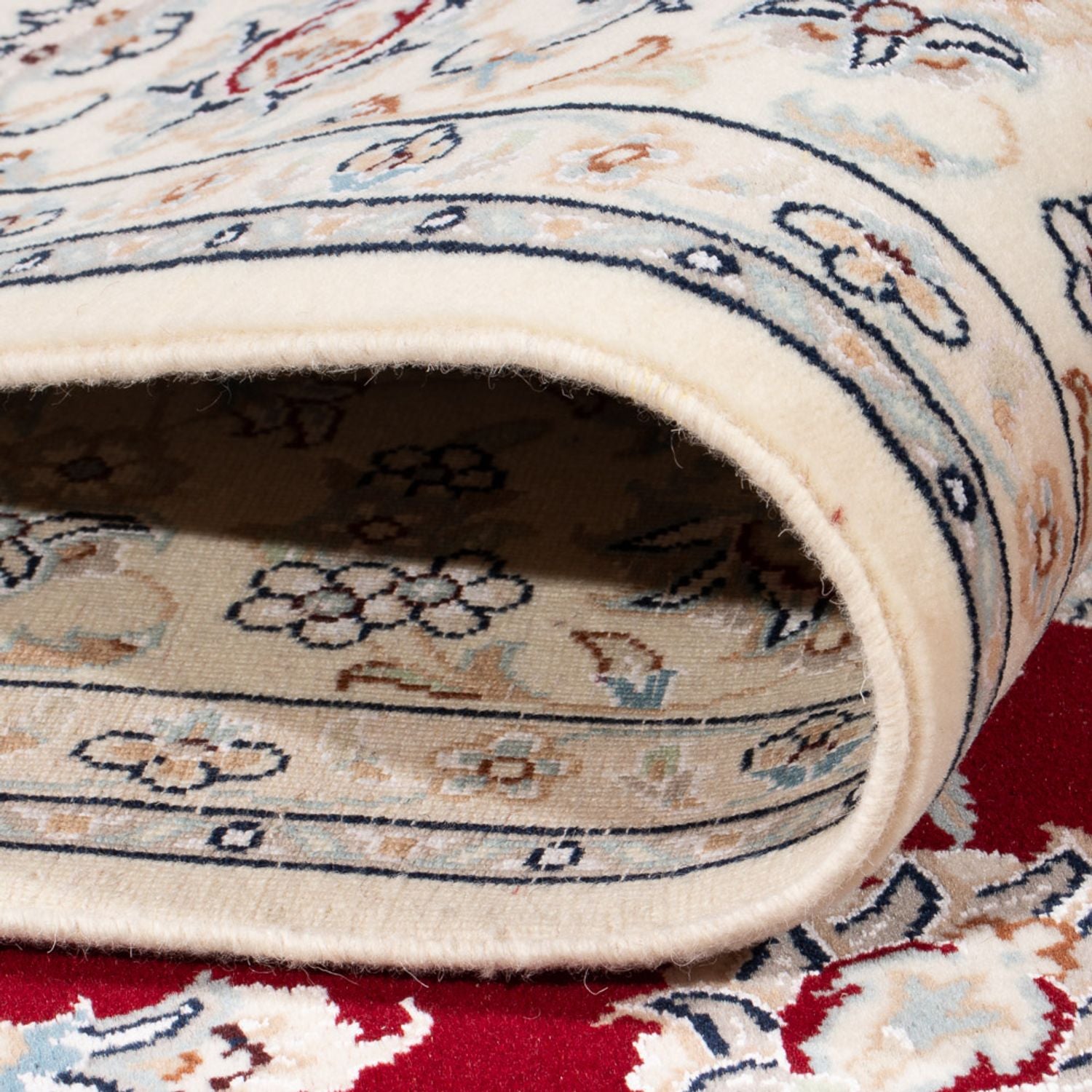 Tapis persan - Nain - Premium - 198 x 149 cm - rouge