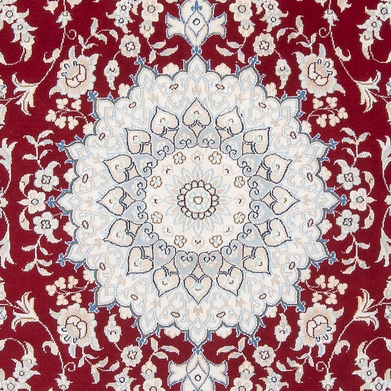 Tapis persan - Nain - Premium - 205 x 148 cm - rouge