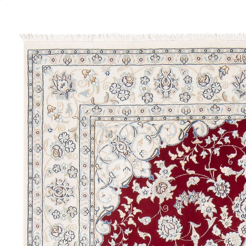 Tapis persan - Nain - Premium - 205 x 148 cm - rouge