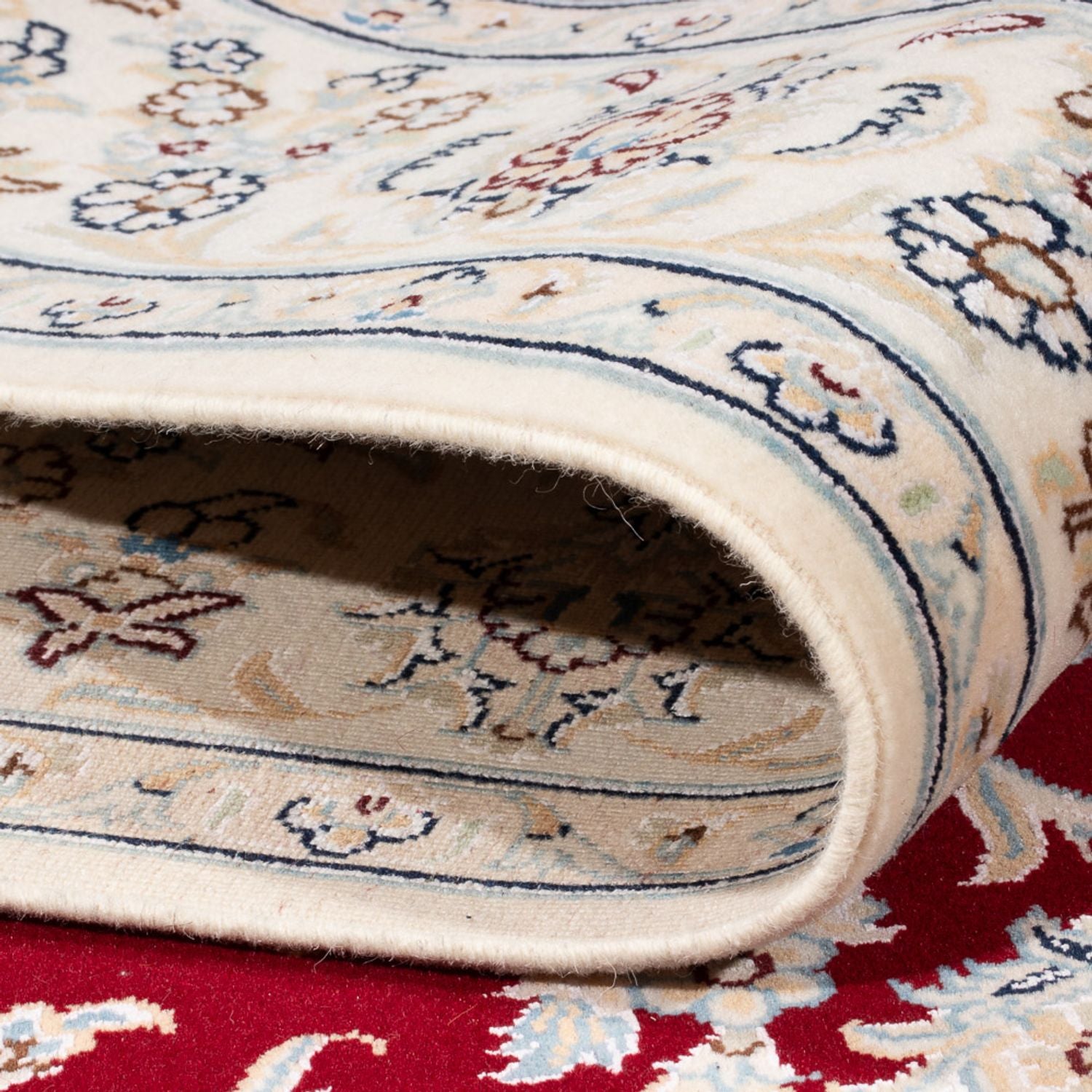 Tapis persan - Nain - Premium - 202 x 150 cm - rouge