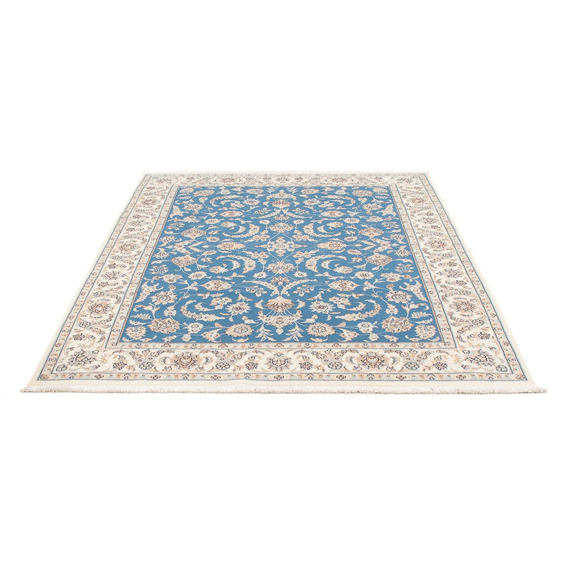 Tapis persan - Nain - Premium - 200 x 147 cm - bleu