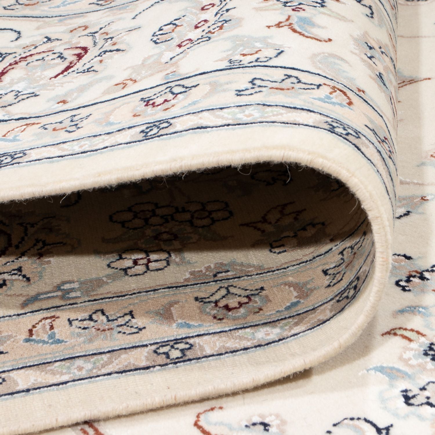 Tapis persan - Nain - Premium - 294 x 200 cm - crème