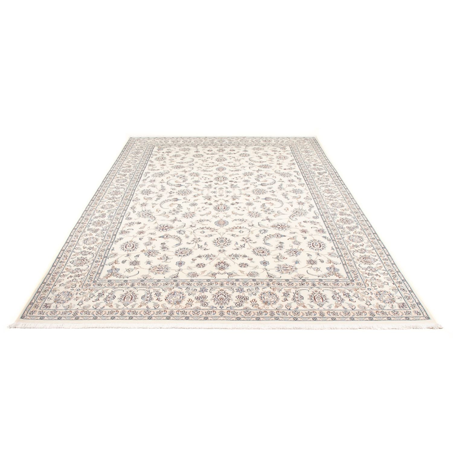 Tapis persan - Nain - Premium - 294 x 200 cm - crème