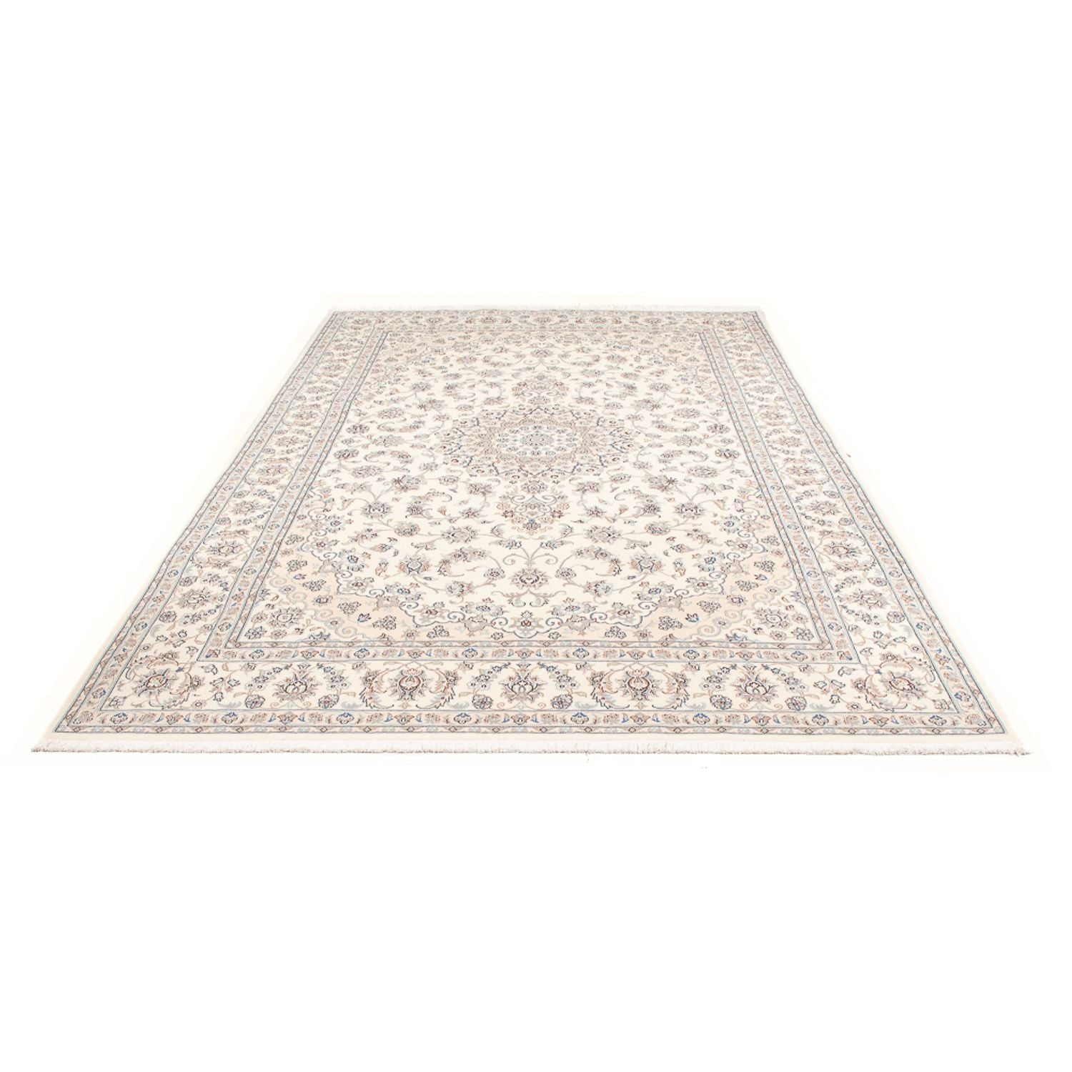 Tapis persan - Nain - Premium - 307 x 200 cm - crème