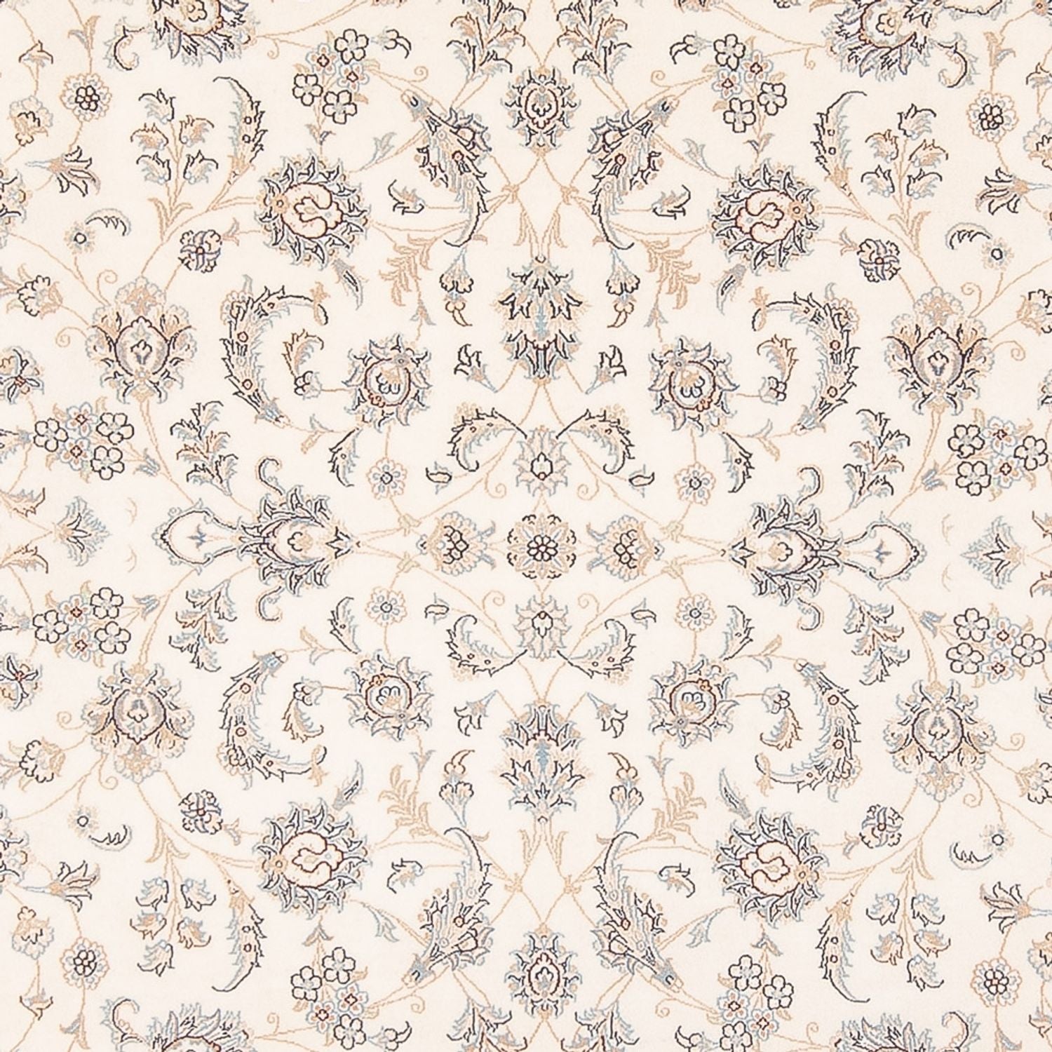 Tapis persan - Nain - Premium - 298 x 248 cm - crème