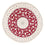 Tapis persan - Nain ronde  - 200 x 200 cm - rouge