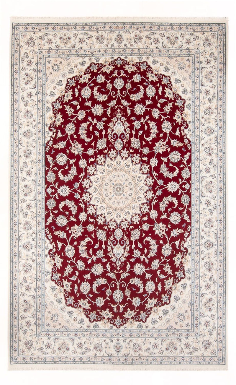Tapis persan - Nain - Premium - 300 x 200 cm - rouge