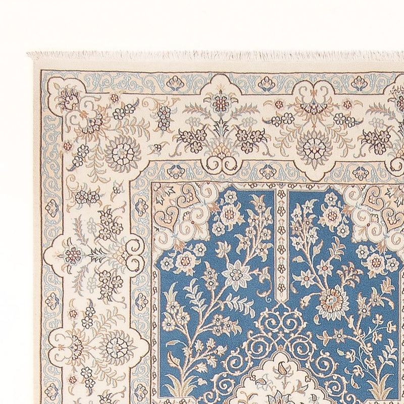 Tapis persan - Nain - Premium - 298 x 200 cm - bleu clair